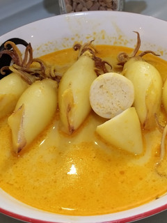 Foto resep Gulai cumi isi tahu telur