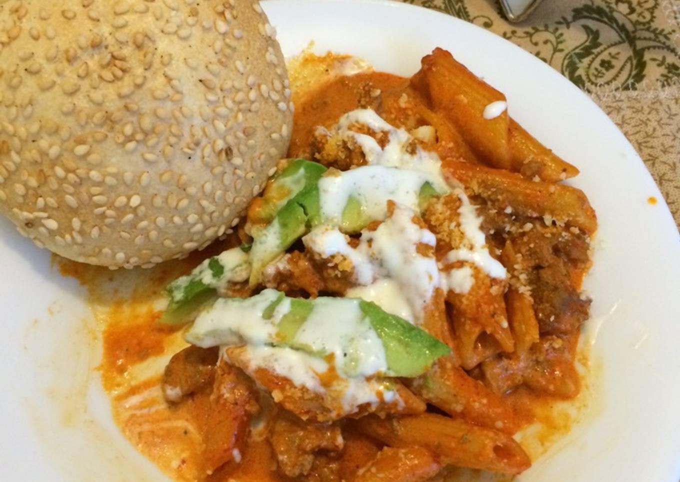 Penne al guajillo