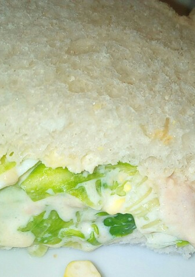 Una foto de Sándwich vegetal