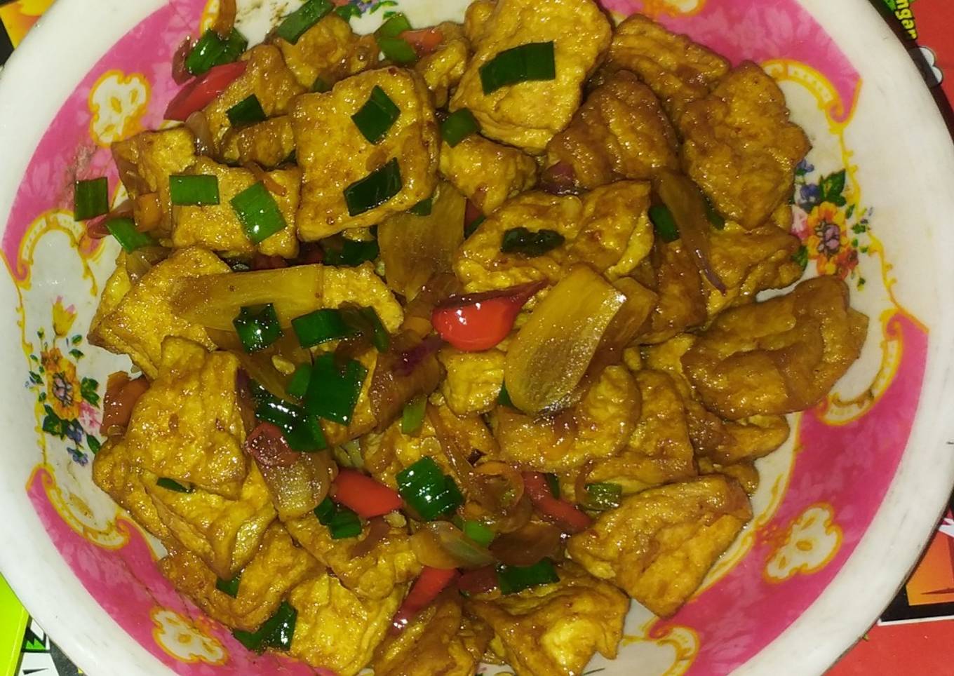 Tumis Tahu Kecap