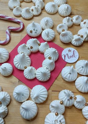 Une photo de 🎄Meringues (Noël)