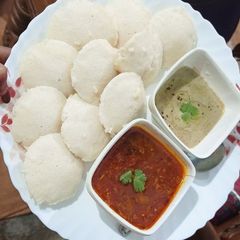 Idli sambhar A picture of Idli sambhar.