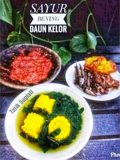 Foto resep Sayur bening daun kelor