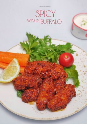 Foto resep Spicy Buffalo Chicken Wings