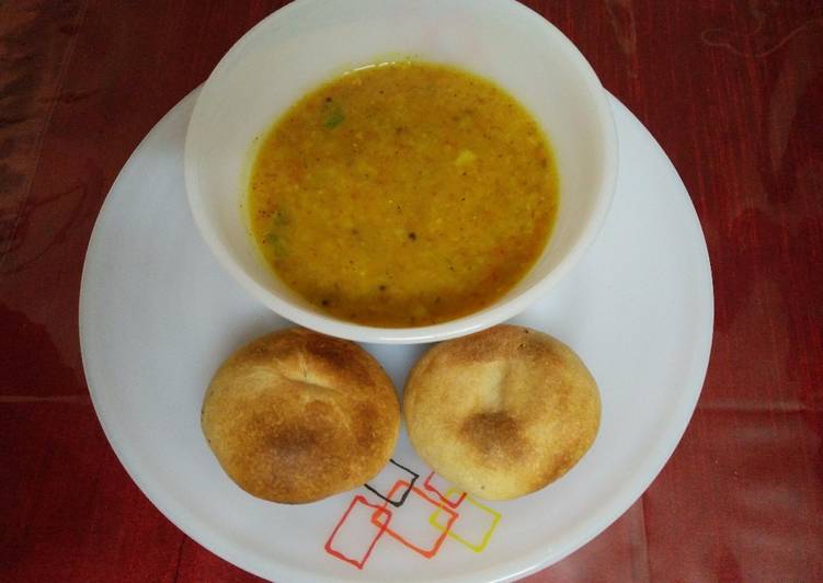 How to Make Homemade Dal Baati