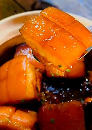 Hình của món Thịt kho Đông Pha.