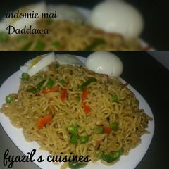 Indomie mai daddawa A picture of Indomie mai daddawa.
