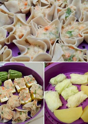 Foto resep Siomay bandung udang ayam