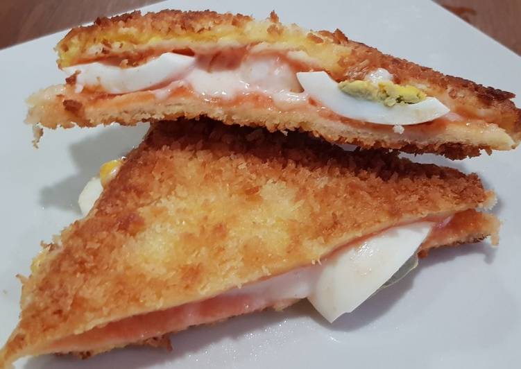 Resep Roti Goreng Mayo Mozarella yang Enak Banget