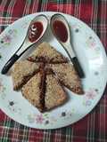 Cheese Sesame Triangles