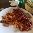 Frijoles con longaniza