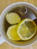 Homemade hot toddy