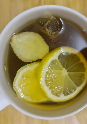 A picture of Homemade hot toddy.