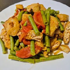 A picture of Sauteed String Beans.