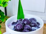 Gambar kolak biji salak ubi ungu