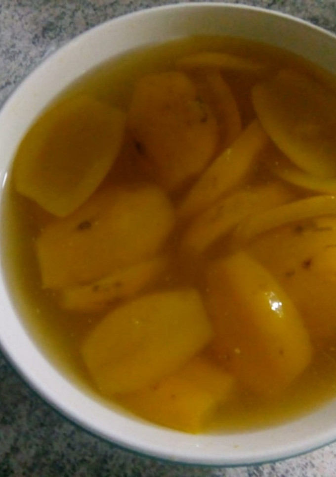 Una foto de Papayas en almíbar