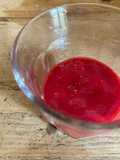 Raspberry coulis