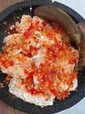 Sambal tempe kukus
