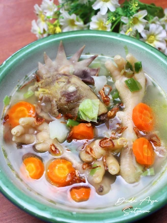 Langkah Gampang Membuat Resep Sop Ceker &amp; Kepala Ayam yang Lezat Anti Ribet, Mantap Sekali
