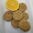 Scons de naranja y amapolas
