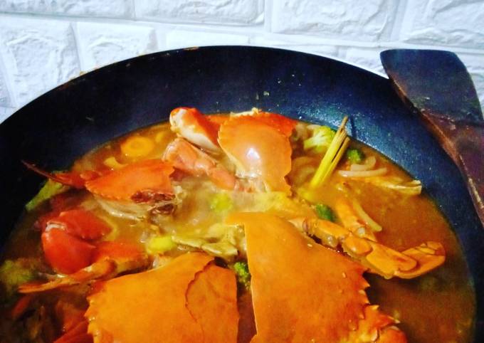 Recipe: Delicious Kepiting Saos Tiram