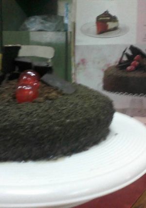 Una foto de Torta selva negra