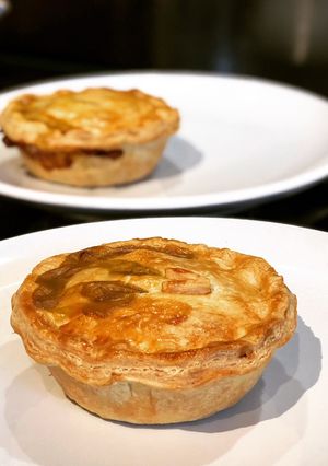 A picture of Vegetarian Curry Pies.