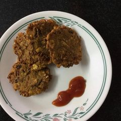 A picture of Banana Flower Vada /Bonda.