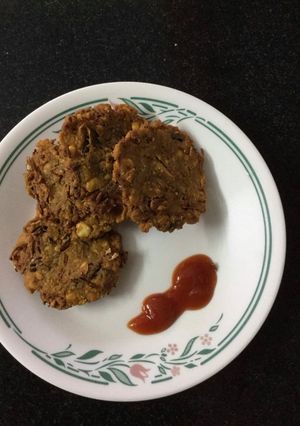 A picture of Banana Flower Vada /Bonda.
