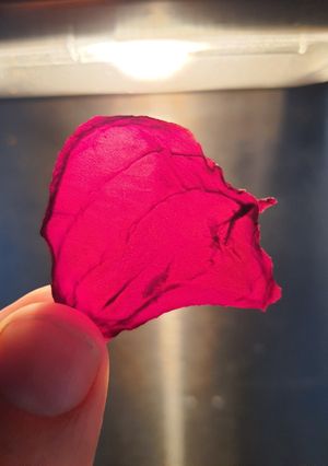 Une photo de Chips de betterave