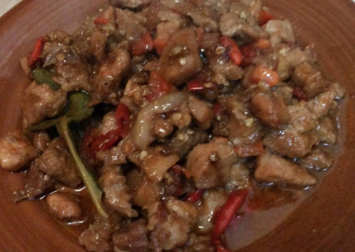 Babi kecap spesial ala mirza