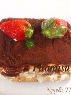 Hình của món Tiramisu.