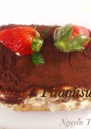 Hình của món Tiramisu.