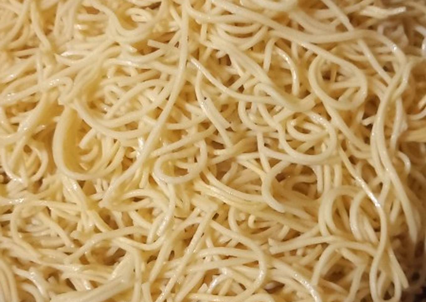 Mie sosis gulung kuah