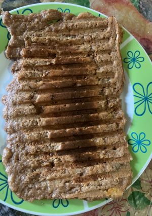 Una foto de Receta de pancake modificada de Libro Fran Sabal
