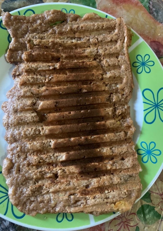 Una foto de Receta de pancake modificada de Libro Fran Sabal