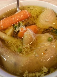 Újházy tyúkleves recept fotója