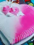 স্ট্রবেরী সন্দেশ কেক (strawberry sandes cake recipe in bengali)
