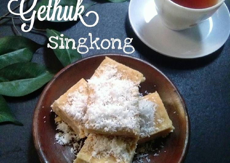 Resep Getuk Singkong Anti Gagal
