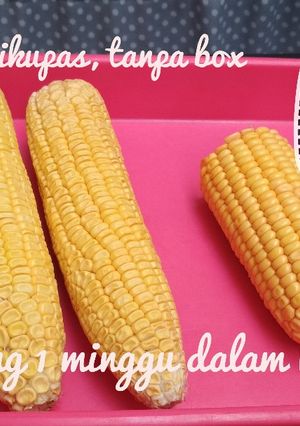 Foto resep Tips menyimpan jagung