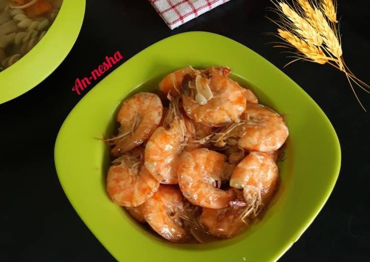 91.Udang Saos Bolognaise