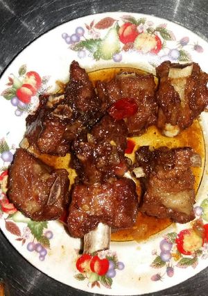 Hình của món Sườn om Coca.