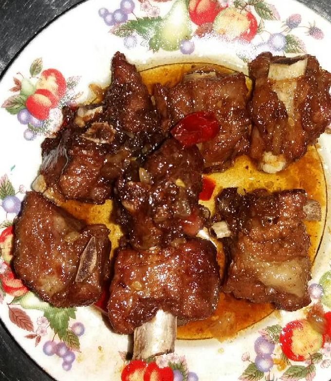 Hình của món Sườn om Coca.