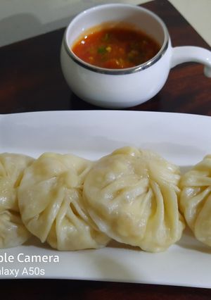 A picture of Paneer momos.