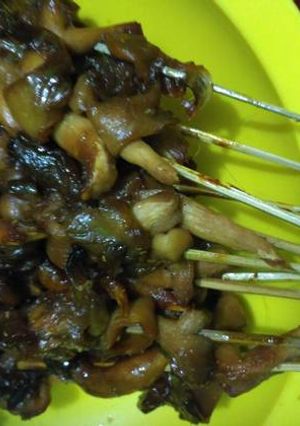 Foto resep Sate Jamur
