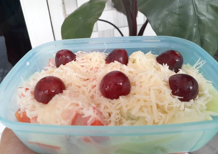 Olahan Salad Buah Praktis | Bahan Membuat Salad Buah Praktis Yang Bikin Ngiler
