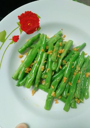 Foto resep Oseng buncis bawang putih ala hotel