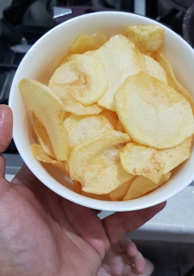 عکسی از دستور چیپس خانگی سالم😋😋