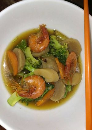Foto resep capcay kuah (alakadarnya)