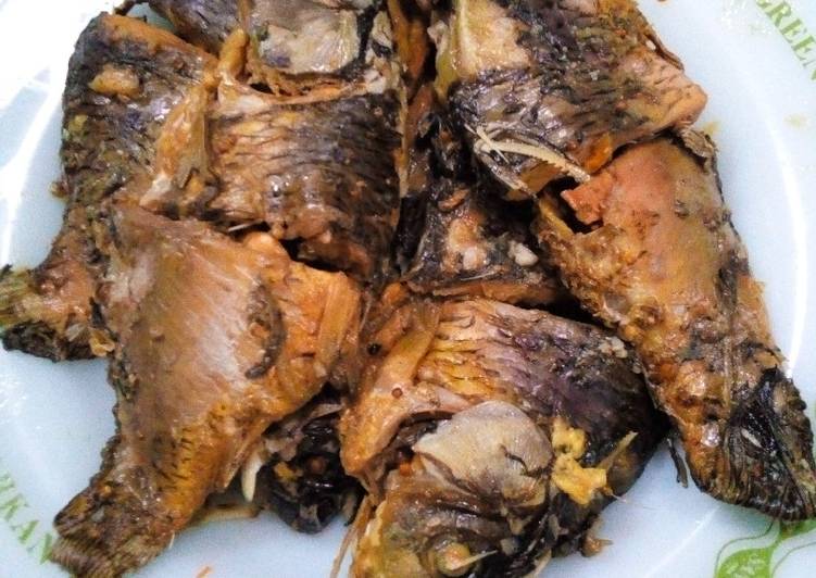 Resep Populer Ikan mas presto tulang lunak Ala Restoran